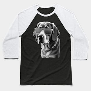 Cute Portrait of a Labrador Retriever Baseball T-Shirt